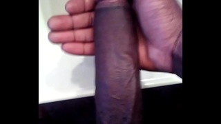 Long Thick BBC Jerking Off